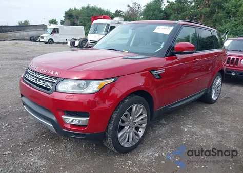 2016 Land Rover Range Rover Sport 3.0L V6 Supercharged Hse из США, поврежденный, VIN SALWR2VF8GA650247